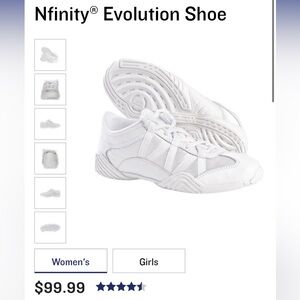 Nfinity evolution cheer shoes